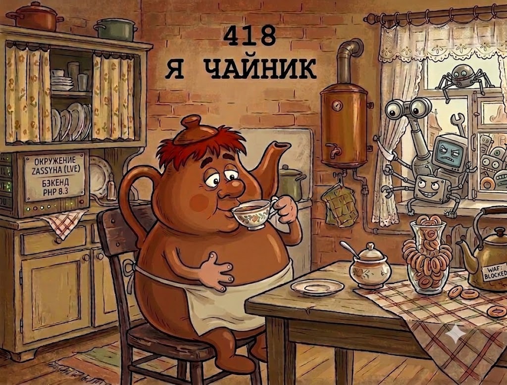 Изображение: 418: Отчет о незваных гостях и идеальном чаепитии.